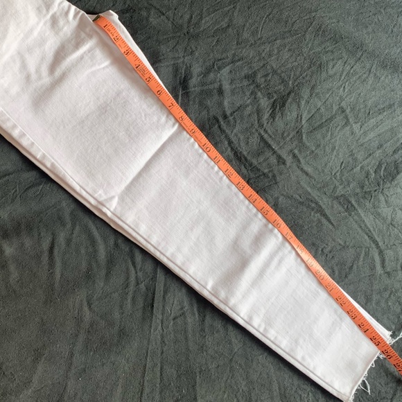 Banana Republic Premium Denim NWT size 25 white jeans - Picture 5 of 6